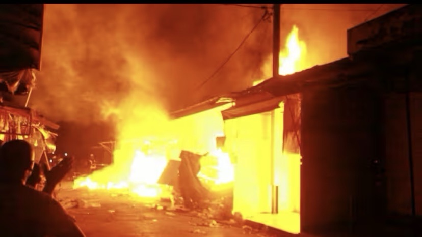 Catastrophe à Katende : Un Incendie Dévastateur Frappe le Barrage Stratégique au Kasaï-Central