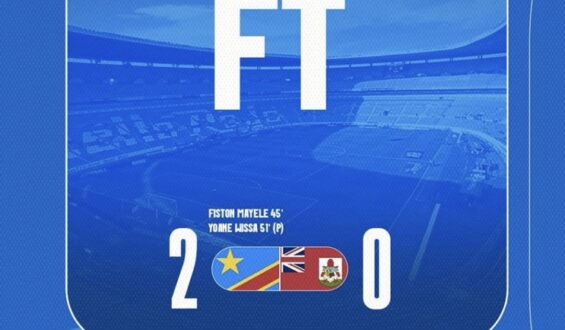 Les Léopards Convaincants en amical, avant les barrages.