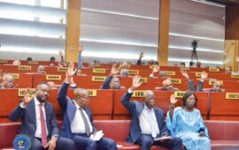 Sénat : Norbert Basengezi Katintima plébiscité à la Deuxième Vice-Présidence