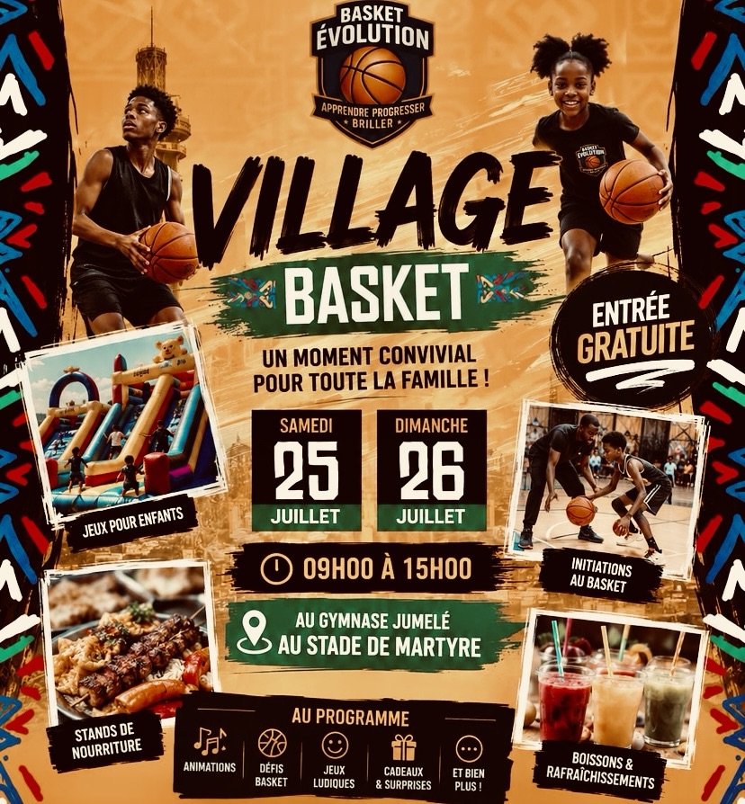 Kinshasa : Basket Évolution lance son premier camp de détection pour la jeunesse